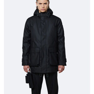 Rains Black Performance Jacket